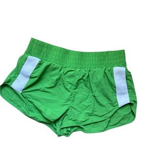 JoyLab Women’s Green Thick Waistband Short Athletic Lined Shorts | XL